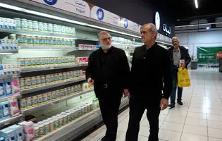 بازدید رئیس جمهور از وضعیت تأمین و توزیع کالاهای اساسی در تهران