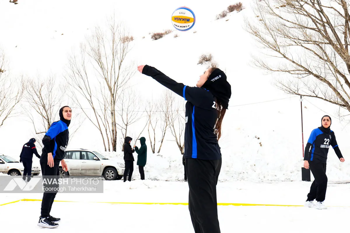 تور ملی والیبال برفی بانوان