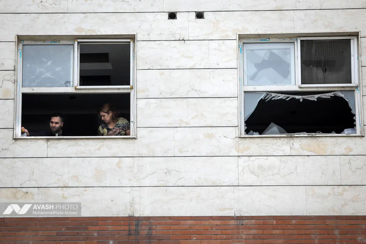 حمله موشکی به دفتر شبکه العربی قطر در تهران