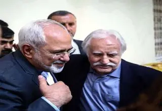 ظریف: با استاد فرشچیان خیلی به دنیا فخر فروختم