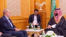 رایزنی لاریجانی و بن سلمان در عربستان 
