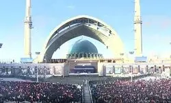 برگزاری مراسم وداع با آقای شهید ایران در مصلای امام خمینی(ره)