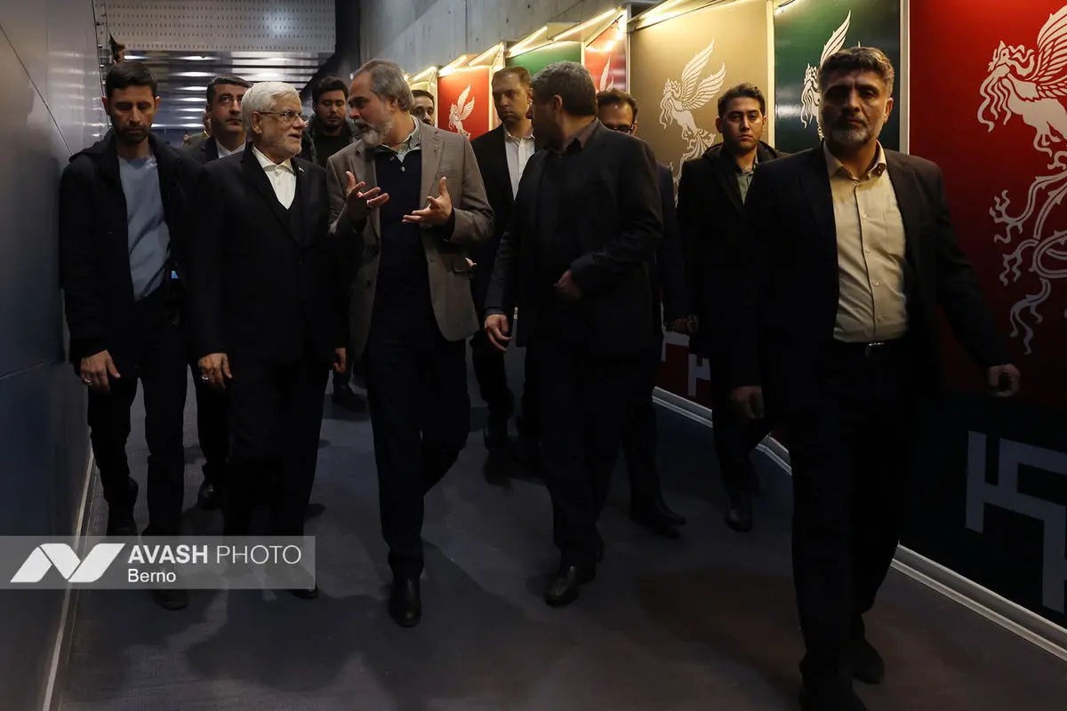 حضور محمدرضا عارف، معاون اول رئیس جمهور در پردیس سینمایی ملت