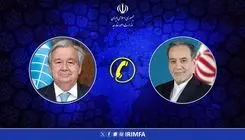تماس تلفنی عراقچی با آنتونیو گوترش