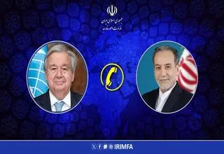 تماس تلفنی عراقچی با آنتونیو گوترش