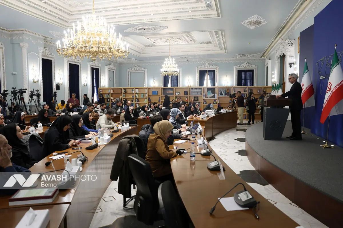 نشست خبری سخنگوی وزارت امور خارجه