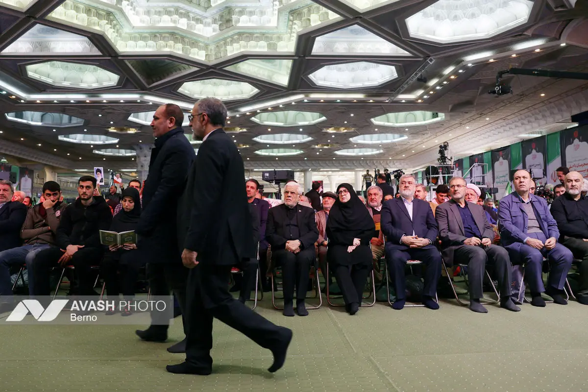 مراسم چهلم جان‌باختگان حوادث دی‌ماه