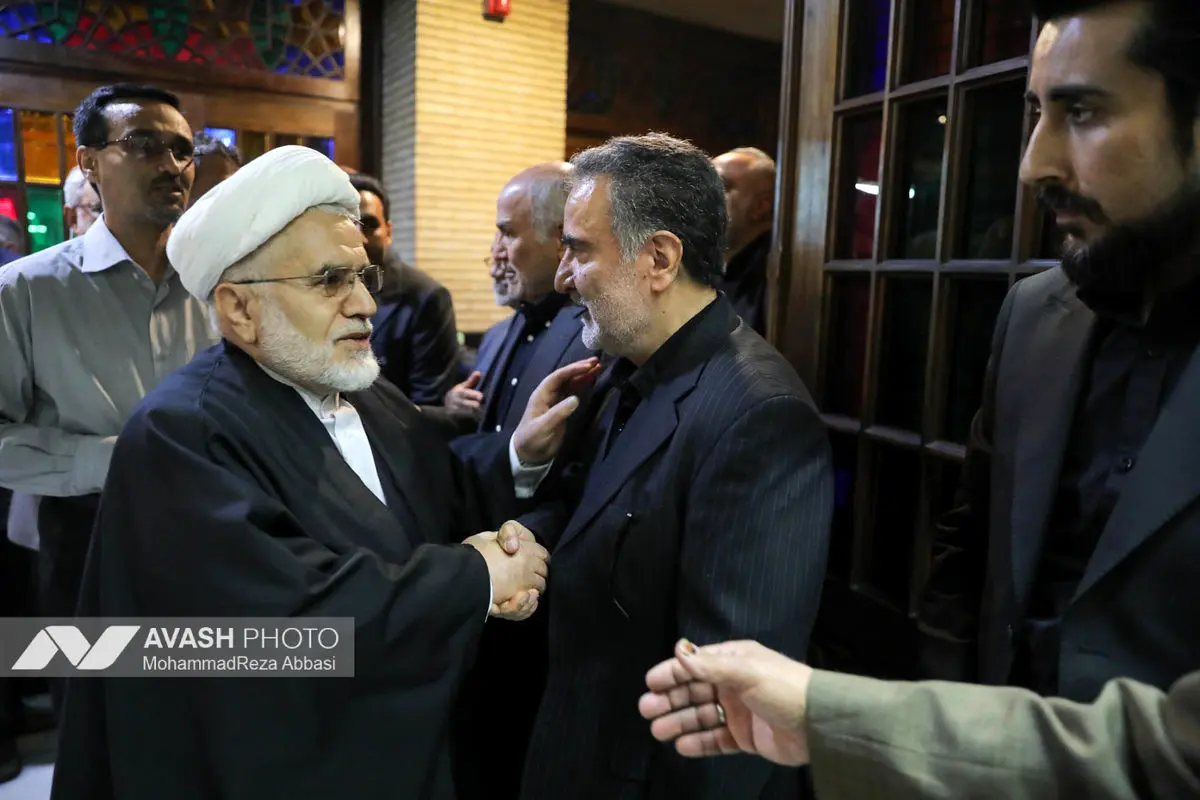 مراسم ترحیم سیدمحمد تاج‌زاده