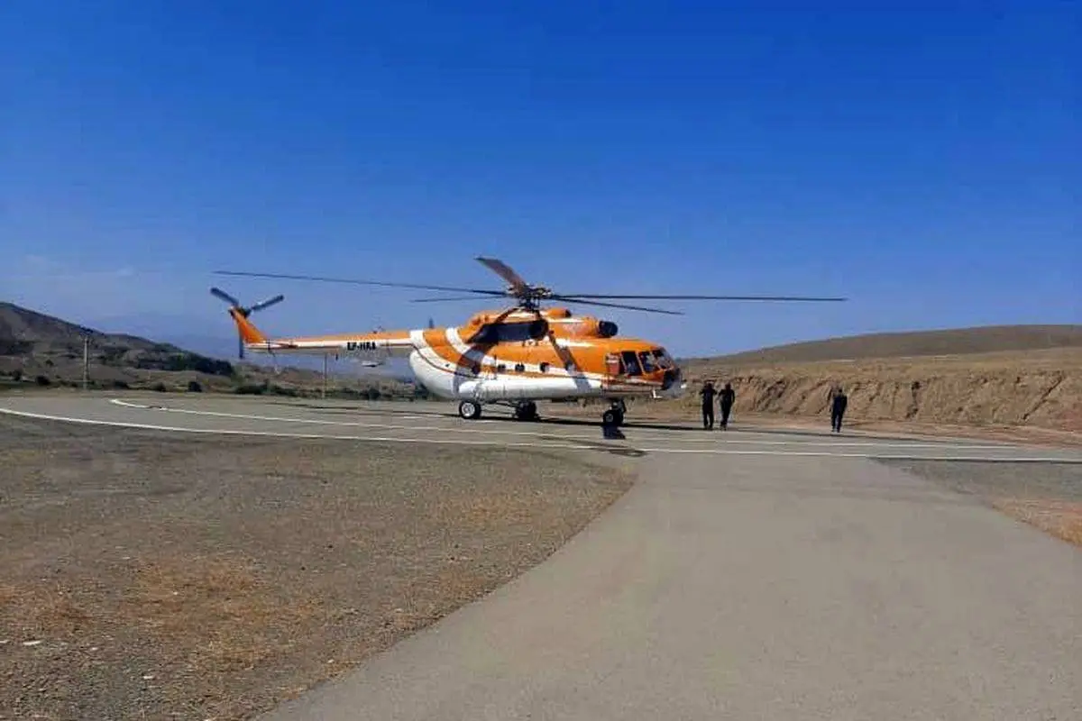 اعزام ۲ بالگرد برای اطفای آتش جنگلهای چالوس