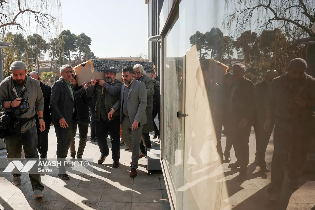 تشییع پیکر زنده‌یاد عنایت الله بخشی