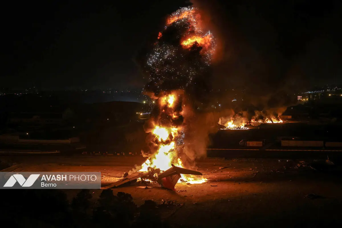 حمله موشکی آمریکایی - صهیونیستی به مناطقی از غرب تهران