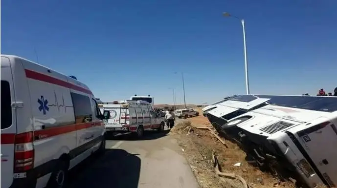 جزئیات جدید از حادثه اتوبوس حامل دانشآموزان در جاده قزوین