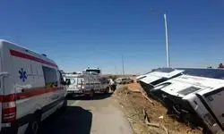 جزئیات جدید از حادثه اتوبوس حامل دانش‌آموزان در جاده قزوین