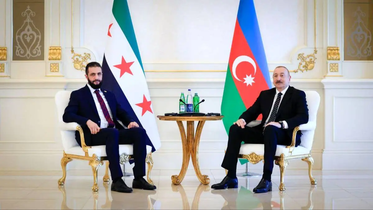 جولانی با علی اف دیدار کرد