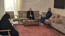 دیدا دبیرکل ستاد مبارزه با موادمخدر با خانواده شهید سرلشکر غلامرضا رضائیان