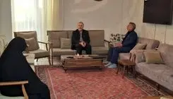 دیدا دبیرکل ستاد مبارزه با موادمخدر با خانواده شهید سرلشکر غلامرضا رضائیان