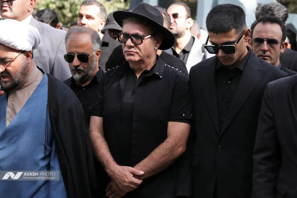 مراسم تشییع پیکر امید جهان