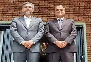 دیدار سفیر پاکستان در تهران و معاون عراقچی