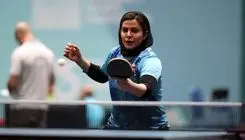 صعود کاپیتان تیم‌ ملی تنیس‌ روی میز بانوان به مرحله یک‌هشتم