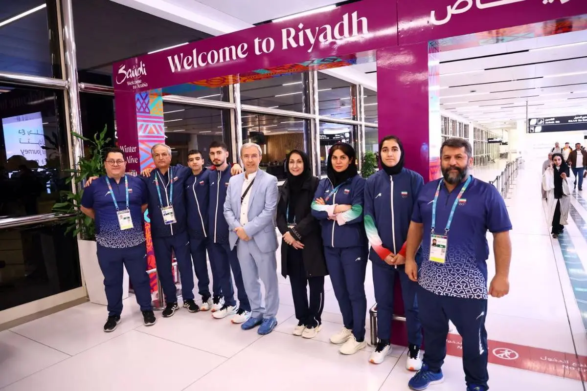 تیم‌های ملی وزنه‌برداری، تنیس روی میز، شنا و جودو وارد ریاض شدند