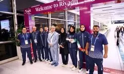 تیم‌های ملی وزنه‌برداری، تنیس روی میز، شنا و جودو وارد ریاض شدند