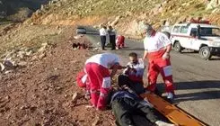 عملیات 7 ساعته برای نجات 5 نفر از سقوط خودرو در توسکستان