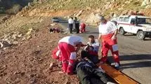 عملیات 7 ساعته برای نجات 5 نفر از سقوط خودرو در توسکستان