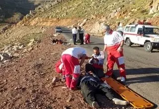 عملیات 7 ساعته برای نجات 5 نفر از سقوط خودرو در توسکستان