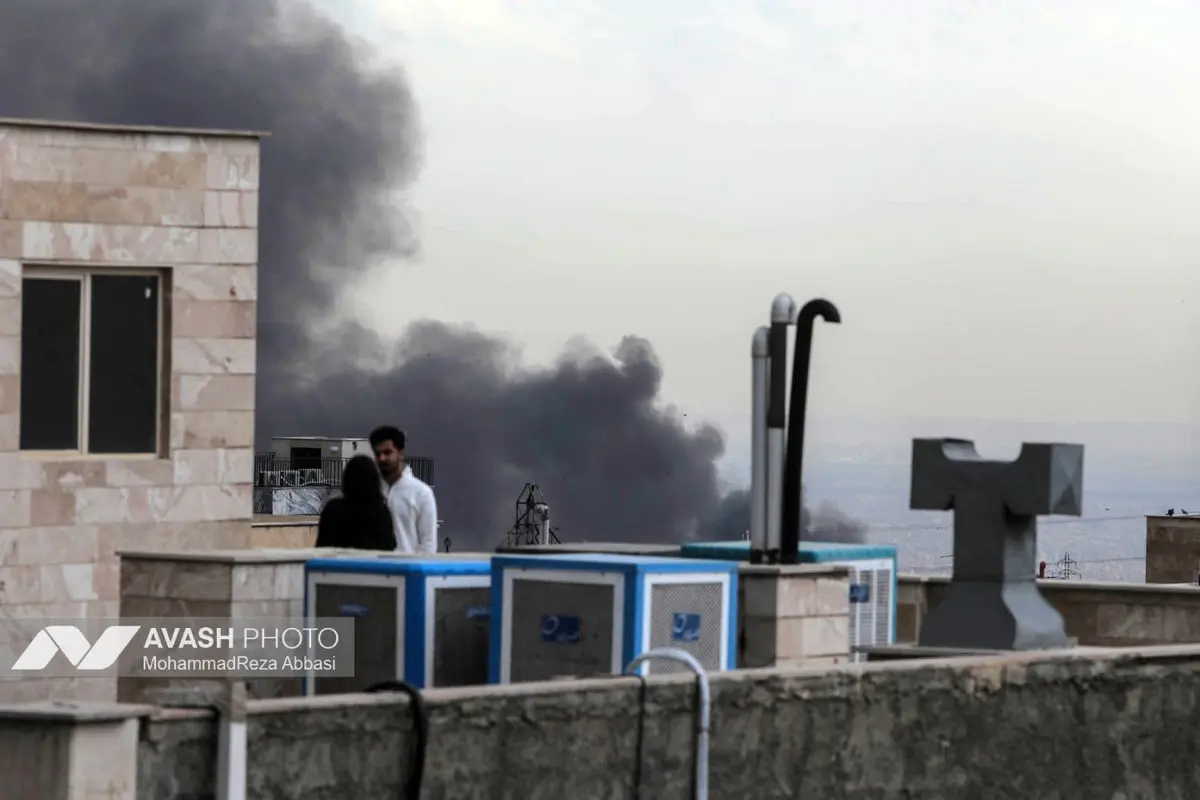 حمله هوایی صهیونی- آمریکایی به تهران