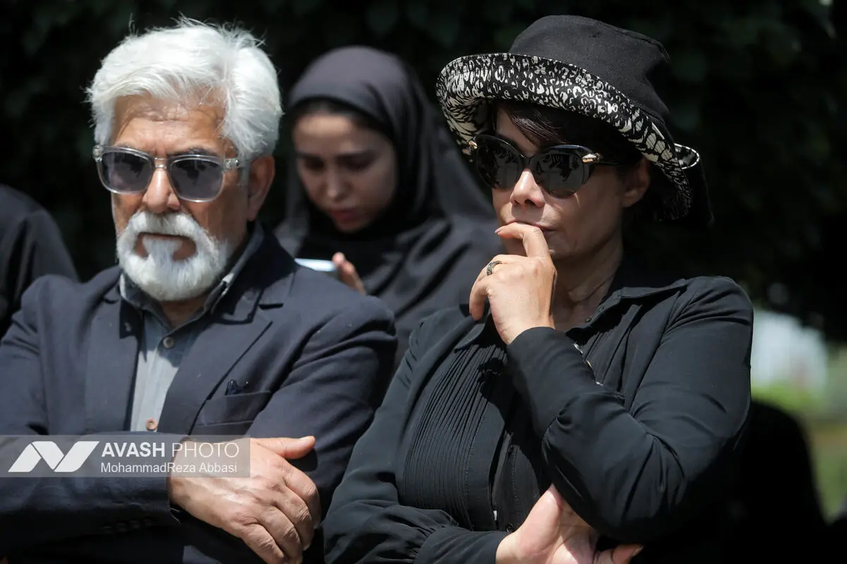 مراسم بدرقه پیکر بهروز رضوی
