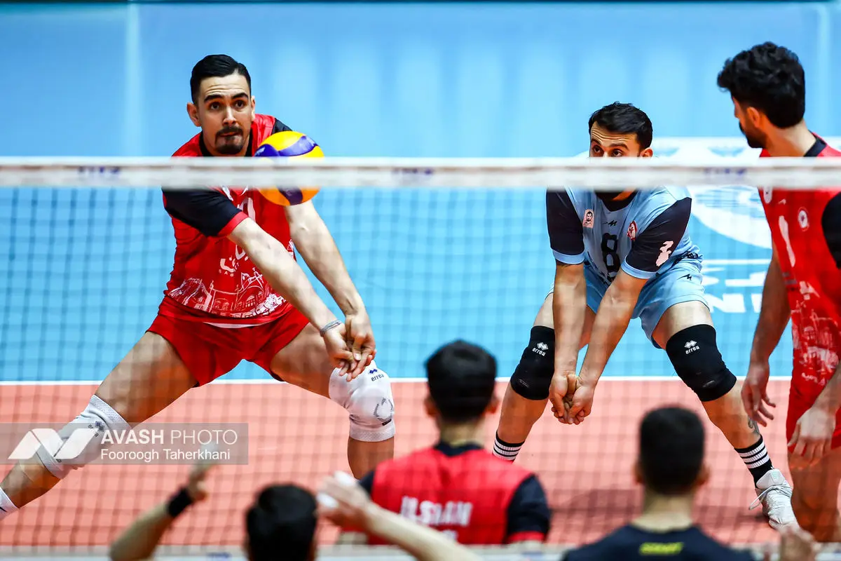 دیدار تیم های والیبال شهرداری ارومیه و سپاهان