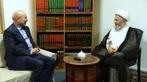 آیت‌الله سبحانی در دیدار با قالیباف: مشکلات معیشتی مردم حل شود