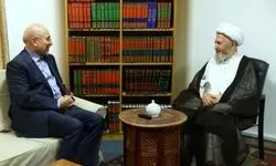 آیت‌الله سبحانی در دیدار با قالیباف: مشکلات معیشتی مردم حل شود