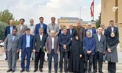 دیدار اعضای فعلی و پیشین هیأت اجرایی کمیته ملی المپیک با صالحی‌امیری
