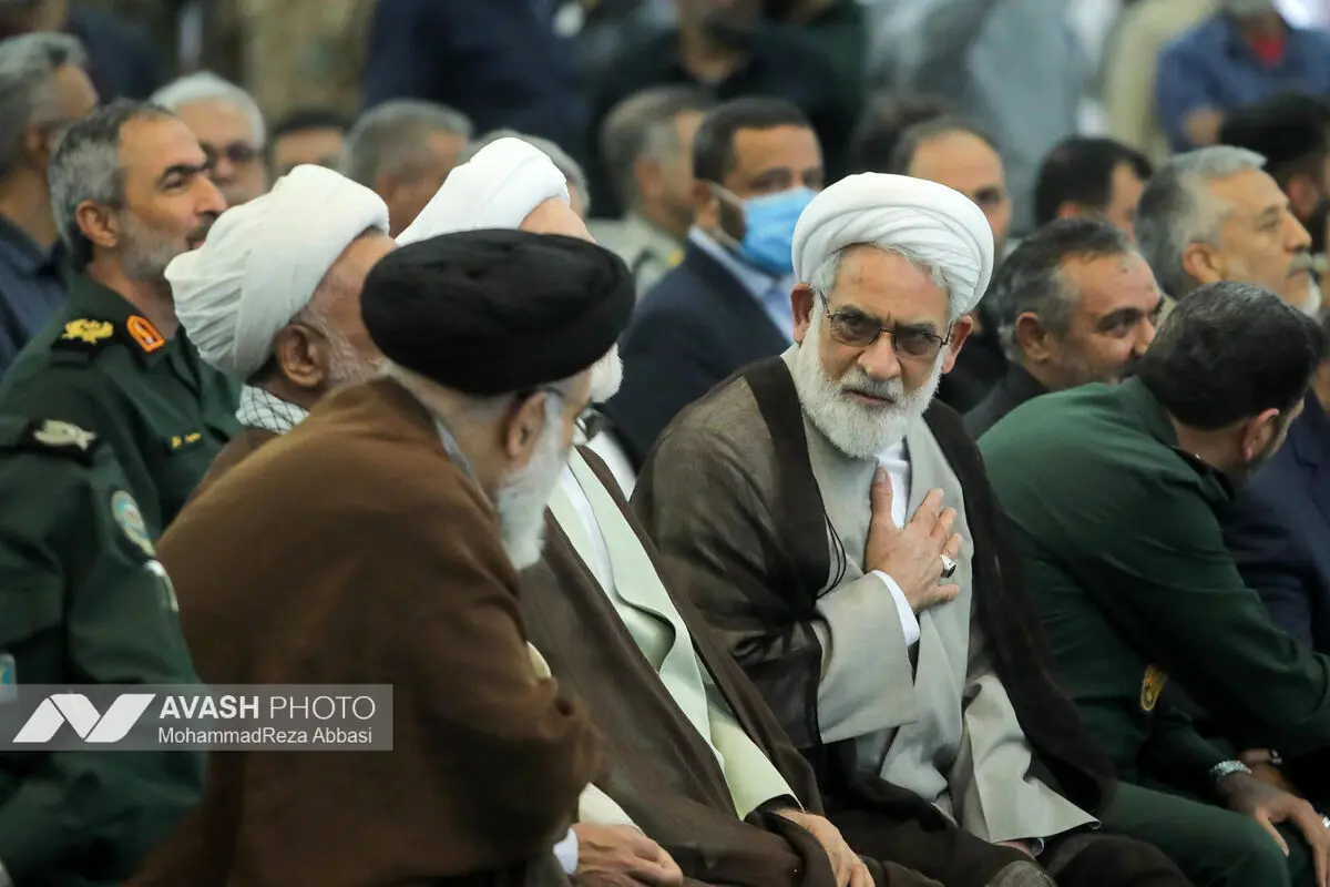 مراسم گرمیداشت شهدای جنگ رمضان و سالگرد شهدای اقتدار ایران