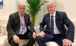 دلجویی رئیس فیفا از ایران در اینستاگرام