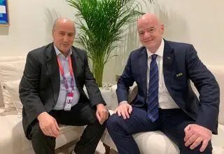 دلجویی رئیس فیفا از ایران در اینستاگرام