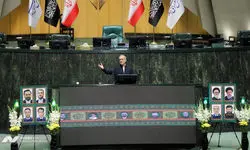مراسم بزرگداشت شهدای خدمت در مجلس شورای اسلامی