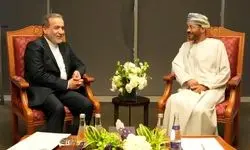 دیدار وزیر امور خارجه ایران با همتای عمانی پیش از آغاز دور چهارم مذاکرات ایران-آمریکا