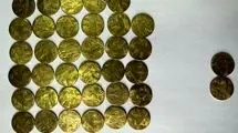 کشف ۳۷ سکه ساسانی در اسدآباد