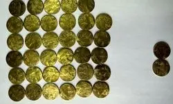 کشف ۳۷ سکه ساسانی در اسدآباد