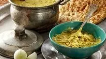 طرز تهیه کال جوش غذای سنتی تهرانی با کشک، گردو و گوجه