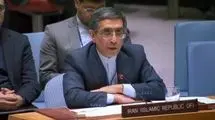 نماینده ایران: درخواست آمریکا برای برگزاری جلسه شورای امنیت شرم‌آور است