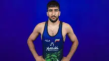 پیام احمدی طلای قهرمانی جهان را در کشتی فرنگی به رخ کشید
