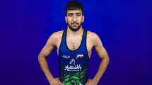 پیام احمدی طلای قهرمانی جهان را در کشتی فرنگی به رخ کشید