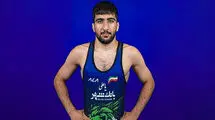 پیام احمدی طلای قهرمانی جهان را در کشتی فرنگی به رخ کشید