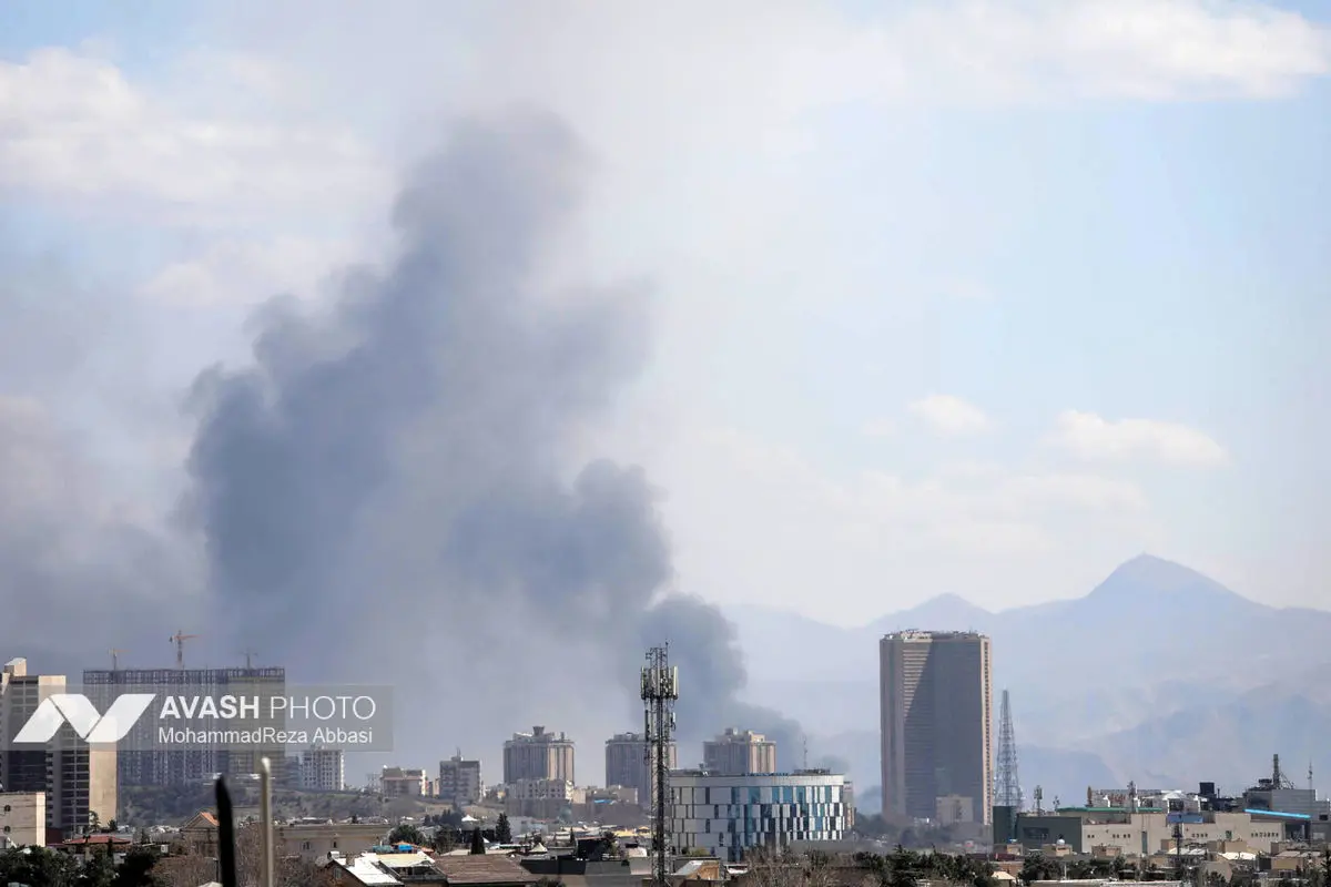 حمله هوایی صهیونی- آمریکایی به تهران