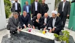 ادای احترام رئیس‌جمهور به مقام شامخ شهدای گلستان