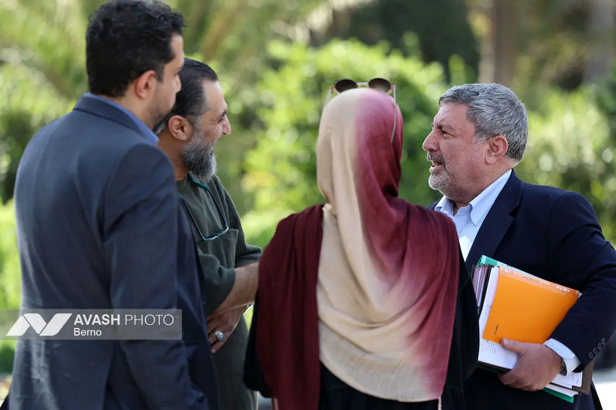 اعضای هیأت دولت در جمع خبرنگاران - ۲۳ مهر ۱۴۰۴