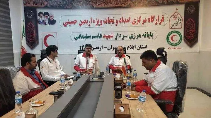 تمهیدات و برنامهریزی هلال احمر برای اربعین ۱۴۰۴ اتخاذ شد